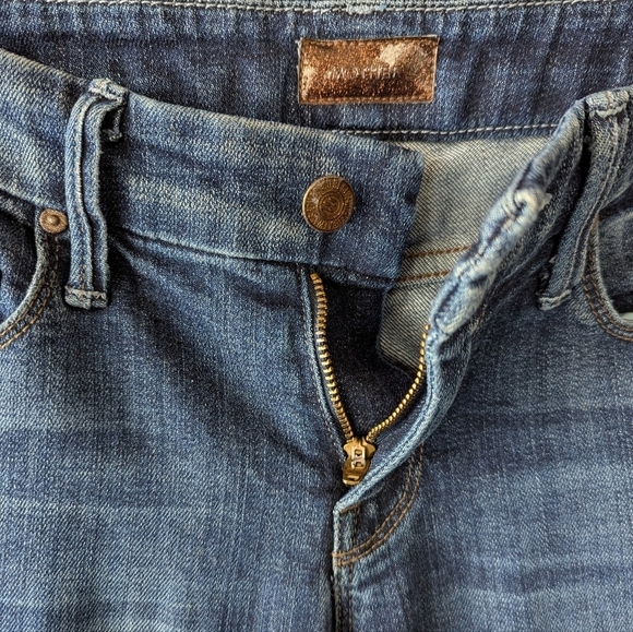 MOTHER Denim The Looker Skinny Jeans Deja Vu Wash Size 25 - Picture 5 of 10